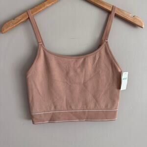 Aerie Nude Seamless Bralette Bra Size Medium New
